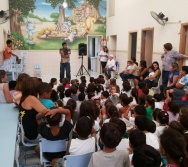  ETAPA COOPERAR do Projeto Colorir hoje no CMEI INTEGRACAO - SERRA - ES.