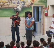  ETAPA COOPERAR do Projeto Colorir hoje no CMEI INTEGRACAO - SERRA - ES.