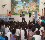 ETAPA COOPERAR do Projeto Colorir hoje no CMEI INTEGRACAO - SERRA - ES.