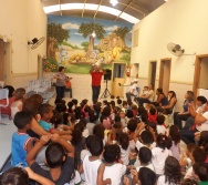  ETAPA COOPERAR do Projeto Colorir hoje no CMEI INTEGRACAO - SERRA - ES.