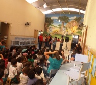  ETAPA COOPERAR do Projeto Colorir hoje no CMEI INTEGRACAO - SERRA - ES.