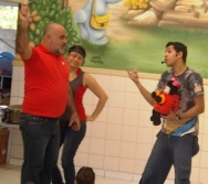  ETAPA COOPERAR do Projeto Colorir hoje no CMEI INTEGRACAO - SERRA - ES.