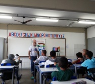 1ª etapa do Projeto Cuida de Mim - Enfrentamento ao Bullying - EEEFM MARINGÁ