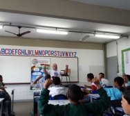 1ª etapa do Projeto Cuida de Mim - Enfrentamento ao Bullying - EEEFM MARINGÁ