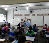 1ª etapa do Projeto Cuida de Mim - Enfrentamento ao Bullying - EEEFM MARINGÁ