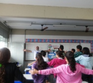 1ª etapa do Projeto Cuida de Mim - Enfrentamento ao Bullying - EEEFM MARINGÁ