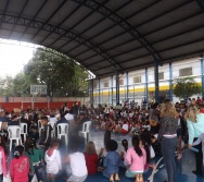 A ORQUESTRA FILARMÔNICA DO ES NA EEEF MANOEL PASCHOAL EM FLEXAL CARIACICA - FOMOS CONVIDADOS 