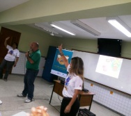 NA TRILHA DOS VALORES - CAPRI DE ALUNOS - ESCOLA MANOEL PASCHOAL - CARIACICA