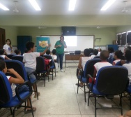 NA TRILHA DOS VALORES - CAPRI DE ALUNOS - ESCOLA MANOEL PASCHOAL - CARIACICA