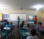 NA TRILHA DOS VALORES - CAPRI DE ALUNOS - ESCOLA ESCOLA EMEF AMÉRICO GUIMARÃES - SERRA