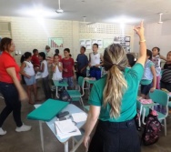 NA TRILHA DOS VALORES - CAPRI DE ALUNOS - ESCOLA ESCOLA EMEF AMÉRICO GUIMARÃES - SERRA