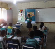 NA TRILHA DOS VALORES - CAPRI DE ALUNOS - ESCOLA ESCOLA EMEF AMÉRICO GUIMARÃES - SERRA