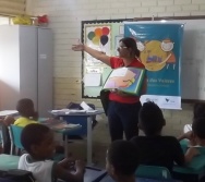 NA TRILHA DOS VALORES - CAPRI DE ALUNOS - ESCOLA ESCOLA EMEF AMÉRICO GUIMARÃES - SERRA
