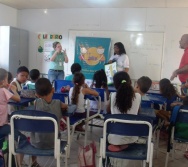 NA TRILHA DOS VALORES - CAPRI DE ALUNOS - ESCOLA ESCOLA EMEF AMÉRICO GUIMARÃES - SERRA