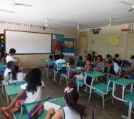 NA TRILHA DOS VALORES - CAPRI DE ALUNOS - ESCOLA ESCOLA EMEF ANTÔNIO V. DE REZENDE - SERRA