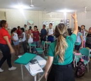 NA TRILHA DOS VALORES - CAPRI DE ALUNOS - ESCOLA ESCOLA EMEF ANTÔNIO V. DE REZENDE - SERRA