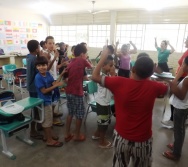 NA TRILHA DOS VALORES - CAPRI DE ALUNOS - ESCOLA ESCOLA EMEF ANTÔNIO V. DE REZENDE - SERRA