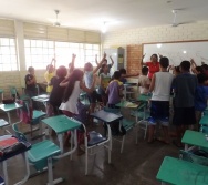 NA TRILHA DOS VALORES - CAPRI DE ALUNOS - ESCOLA ESCOLA EMEF ANTÔNIO V. DE REZENDE - SERRA