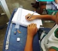 NA TRILHA DOS VALORES - CAPRI DE ALUNOS - ESCOLA ESCOLA EMEF ANTÔNIO V. DE REZENDE - SERRA