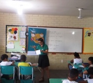 NA TRILHA DOS VALORES - CAPRI DE ALUNOS - ESCOLA ESCOLA EMEF ANTÔNIO V. DE REZENDE - SERRA