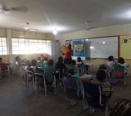 NA TRILHA DOS VALORES - CAPRI DE ALUNOS - ESCOLA ESCOLA EMEF ANTÔNIO V. DE REZENDE - SERRA