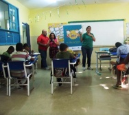 NA TRILHA DOS VALORES - CAPRI DE ALUNOS - ESCOLA ESCOLA EMEF ANTÔNIO V. DE REZENDE - SERRA