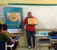 NA TRILHA DOS VALORES - CAPRI DE ALUNOS - ESCOLA ESCOLA EMEF ANTÔNIO V. DE REZENDE - SERRA