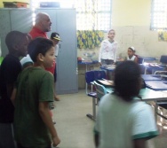 NA TRILHA DOS VALORES - CAPRI DE ALUNOS - ESCOLA ESCOLA EMEF ANTÔNIO V. DE REZENDE - SERRA