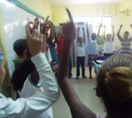 NA TRILHA DOS VALORES - CAPRI DE ALUNOS - ESCOLA ESCOLA EMEF ANTÔNIO V. DE REZENDE - SERRA