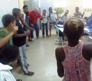 NA TRILHA DOS VALORES - CAPRI DE ALUNOS - ESCOLA ESCOLA EMEF ANTÔNIO V. DE REZENDE - SERRA