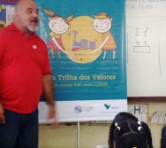 NA TRILHA DOS VALORES - CAPRI DE ALUNOS - ESCOLA ESCOLA EMEF ANTÔNIO V. DE REZENDE - SERRA