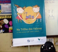 NA TRILHA DOS VALORES - CAPRI DE ALUNOS - ESCOLA ESCOLA EMEF ANTÔNIO V. DE REZENDE - SERRA