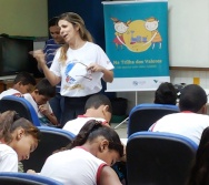 NA TRILHA DOS VALORES - CAPRI DE ALUNOS - ESCOLA MANOEL PASCHOAL - CARIACICA