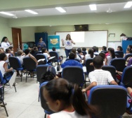 NA TRILHA DOS VALORES - CAPRI DE ALUNOS - ESCOLA MANOEL PASCHOAL - CARIACICA