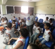 NA TRILHA DOS VALORES - CAPRI DE ALUNOS - ESCOLA MANOEL PASCHOAL - CARIACICA