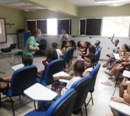 NA TRILHA DOS VALORES - CAPRI DE ALUNOS - ESCOLA MANOEL PASCHOAL - CARIACICA