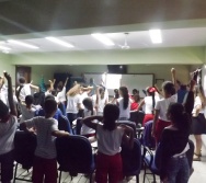 NA TRILHA DOS VALORES - CAPRI DE ALUNOS - ESCOLA MANOEL PASCHOAL - CARIACICA