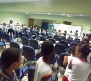 NA TRILHA DOS VALORES - CAPRI DE ALUNOS - ESCOLA MANOEL PASCHOAL - CARIACICA