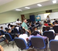 NA TRILHA DOS VALORES - CAPRI DE ALUNOS - ESCOLA MANOEL PASCHOAL - CARIACICA