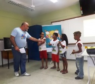 NA TRILHA DOS VALORES - CAPRI DE ALUNOS - ESCOLA MANOEL PASCHOAL - CARIACICA