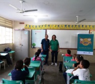 NA TRILHA DOS VALORES - VESPERTINO- EMEF AMÉRICO GUIMARÃES