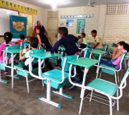 NA TRILHA DOS VALORES - VESPERTINO- EMEF AMÉRICO GUIMARÃES