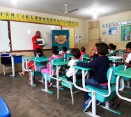 NA TRILHA DOS VALORES - VESPERTINO- EMEF AMÉRICO GUIMARÃES