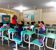 NA TRILHA DOS VALORES - VESPERTINO- EMEF AMÉRICO GUIMARÃES