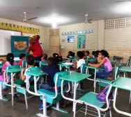 NA TRILHA DOS VALORES - VESPERTINO- EMEF AMÉRICO GUIMARÃES