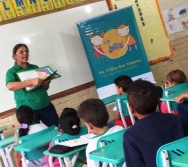 NA TRILHA DOS VALORES - VESPERTINO- EMEF AMÉRICO GUIMARÃES