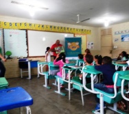 NA TRILHA DOS VALORES - VESPERTINO- EMEF AMÉRICO GUIMARÃES