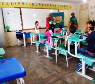 NA TRILHA DOS VALORES - VESPERTINO- EMEF AMÉRICO GUIMARÃES