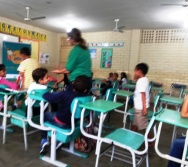 NA TRILHA DOS VALORES - VESPERTINO- EMEF AMÉRICO GUIMARÃES