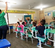 NA TRILHA DOS VALORES - VESPERTINO- EMEF AMÉRICO GUIMARÃES